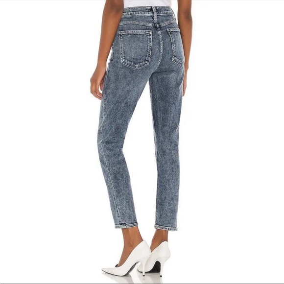 AGOLDE Nico High Rise Slim Jeans Retreat Recycled Cotton W25 - Picture 2 of 10